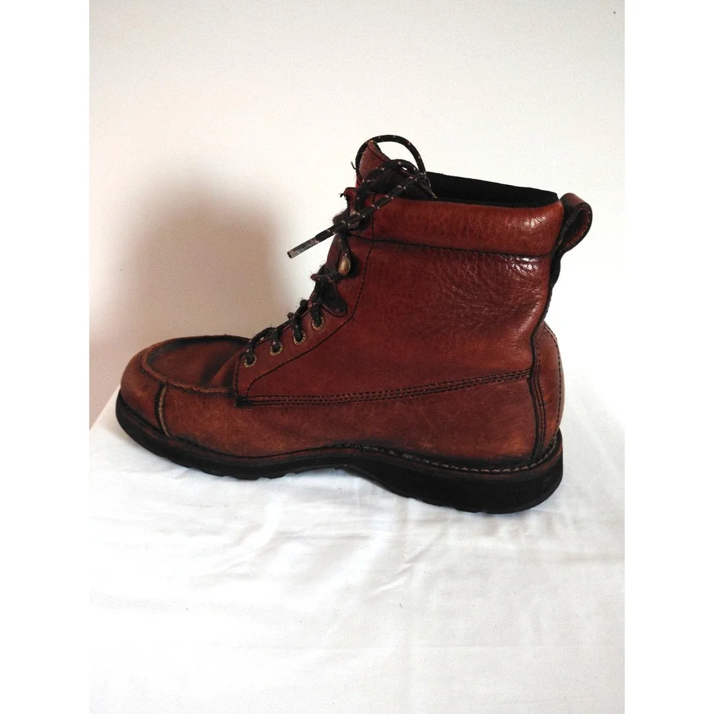 Irish Setter by Red Wing Leather Work Hiking Boots Brown Lace‑Up Soft Toe Men 11